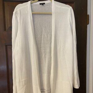 Talbots women plus Lightweight cardigan 2X